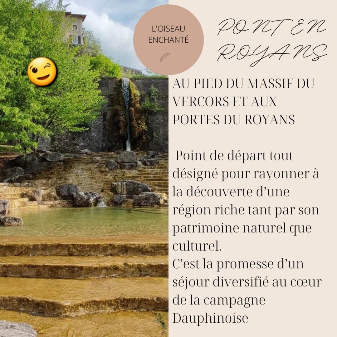 Vue Exceptionnelle Aux Portes Du Vercors Pont-en-Royans Dış mekan fotoğraf