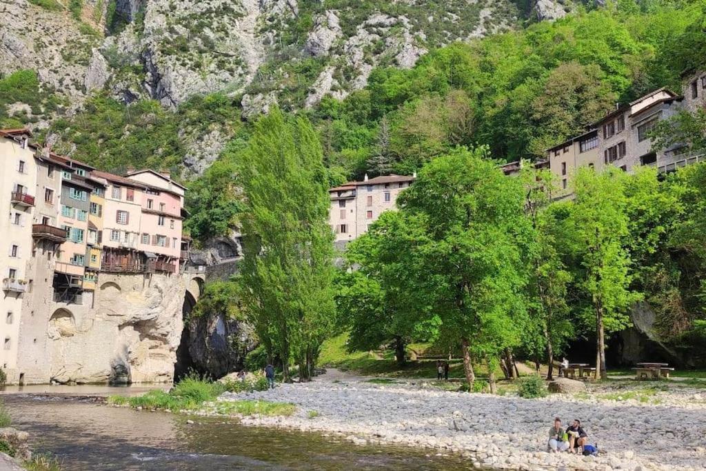 Vue Exceptionnelle Aux Portes Du Vercors Pont-en-Royans Dış mekan fotoğraf
